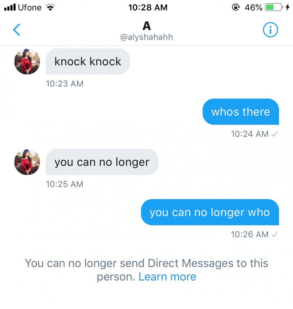 Funniest Knock Knock Joke Ever Aqid Araezi Hinterland